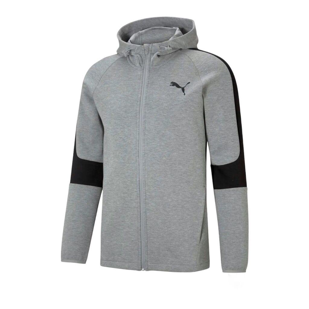 Jaqueta Puma Evostripe Core Fz Hoodie Cinza – Lojas Beto Sports